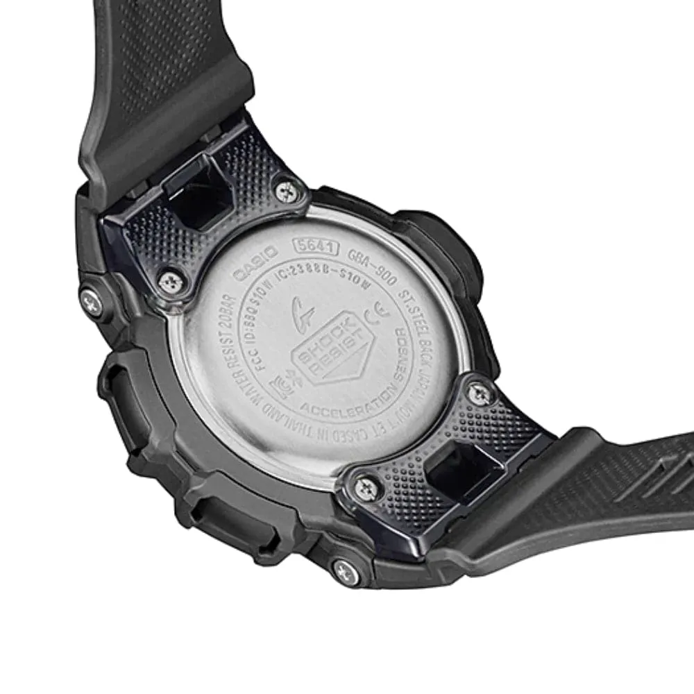   G-SHOCK GBA-900-1ADR RESIN BLACK STRAP MEN'S WATCH