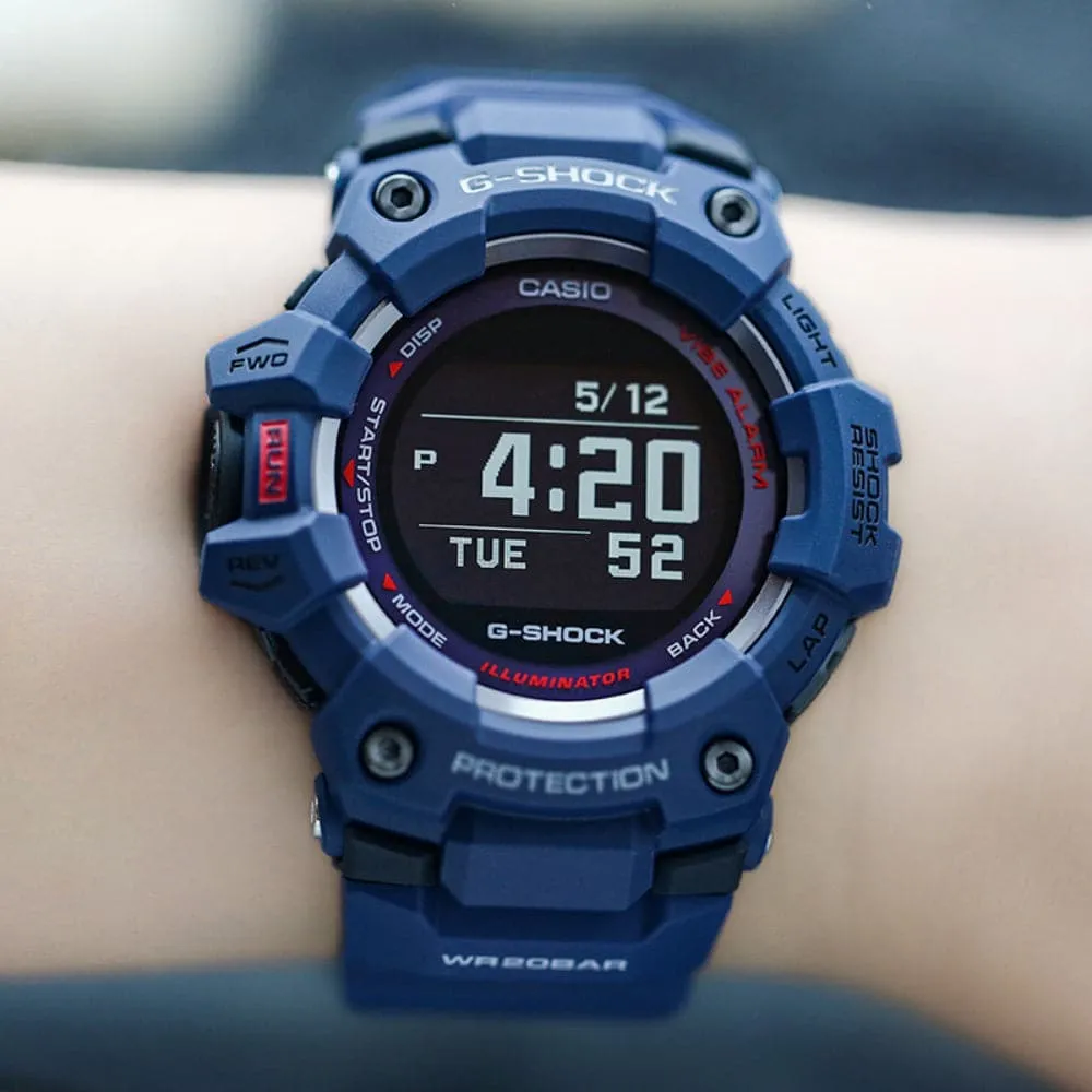   G-SHOCK GBD-100-2DR RESIN NAVY BLUE STRAP MEN'S WATCH
