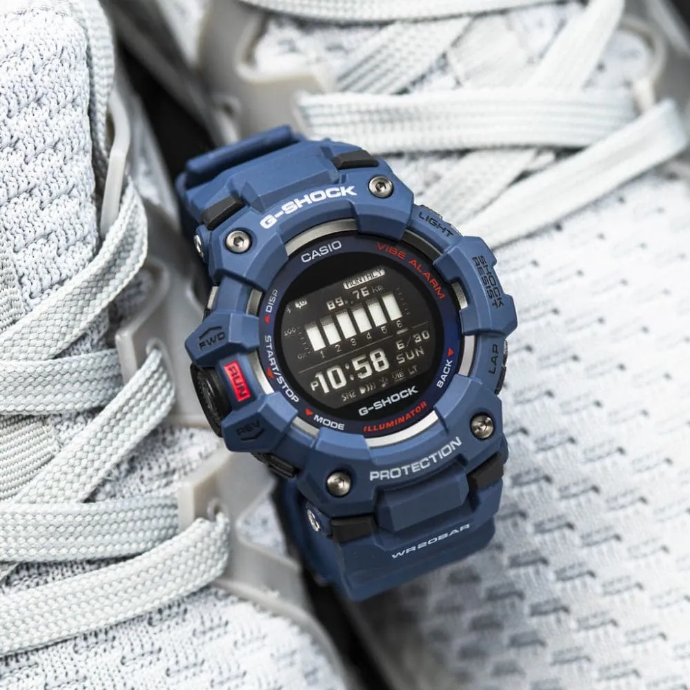   G-SHOCK GBD-100-2DR RESIN NAVY BLUE STRAP MEN'S WATCH