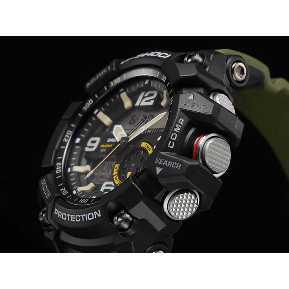   G-SHOCK GG-1000-1A3DR MUDMASTER GREEN RESIN STRAP MEN'S WATCH