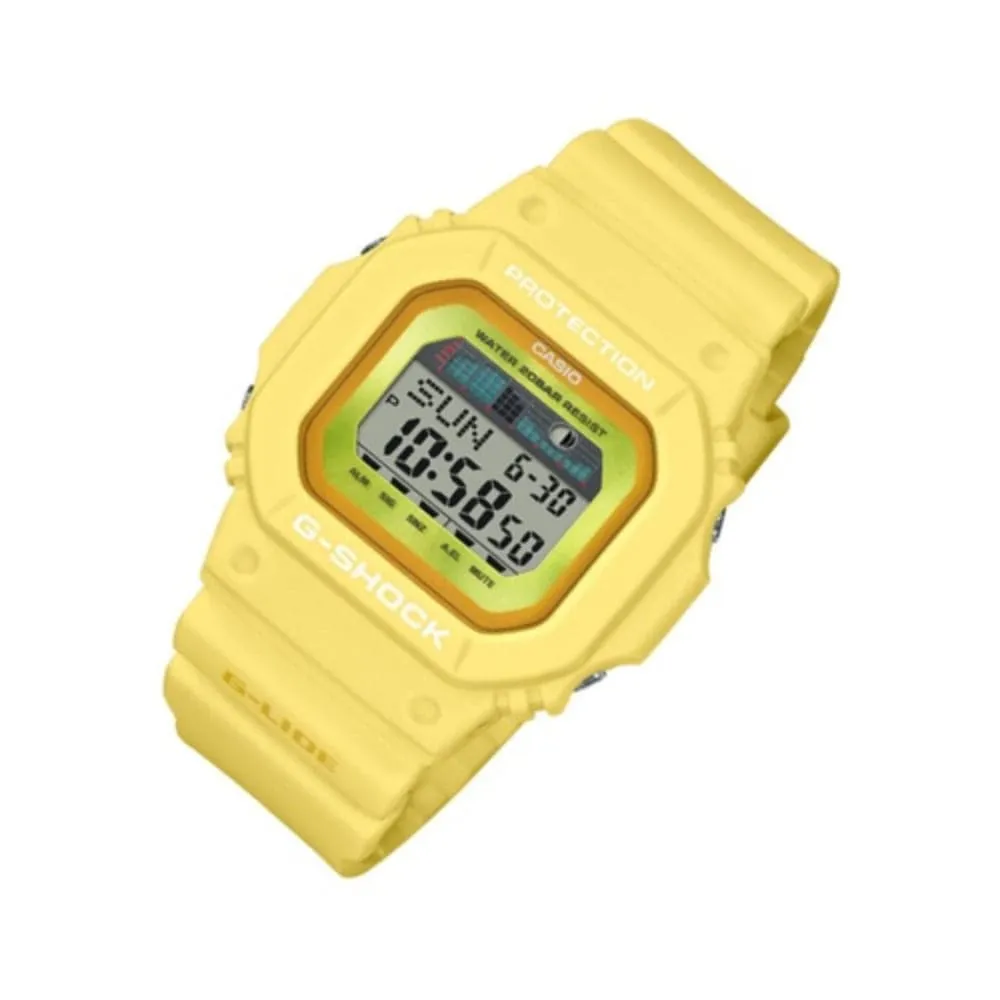   G-SHOCK GLX-5600RT-9DR-P DIGITAL YELLOW STRAP UNISEX WATCH