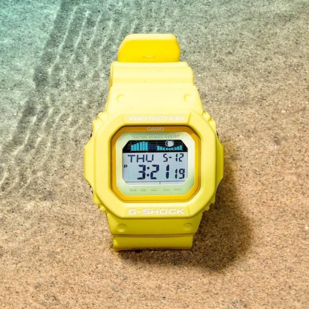   G-SHOCK GLX-5600RT-9DR-P DIGITAL YELLOW STRAP UNISEX WATCH