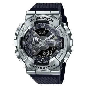 CASIO G-SHOCK GM-110-1ADF-P BLACK RESIN STRAP MEN WATCH 