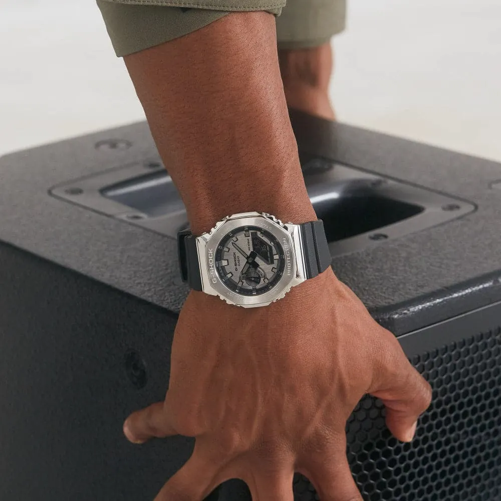   G-SHOCK GM-2100-1ADR-P BLACK RESIN STRAP MEN WATCH