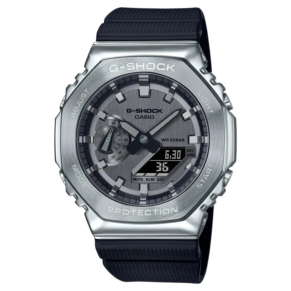 CASIO G-SHOCK GM-2100-1ADR-P BLACK RESIN STRAP MEN WATCH 