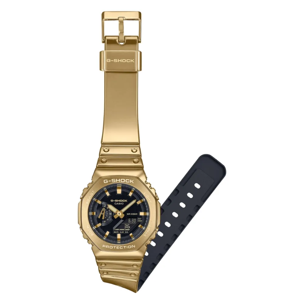   G-SHOCK GM-2100YM FINE METALLIC SERIES ANALOG-DIGITAL RESIN WATCH
