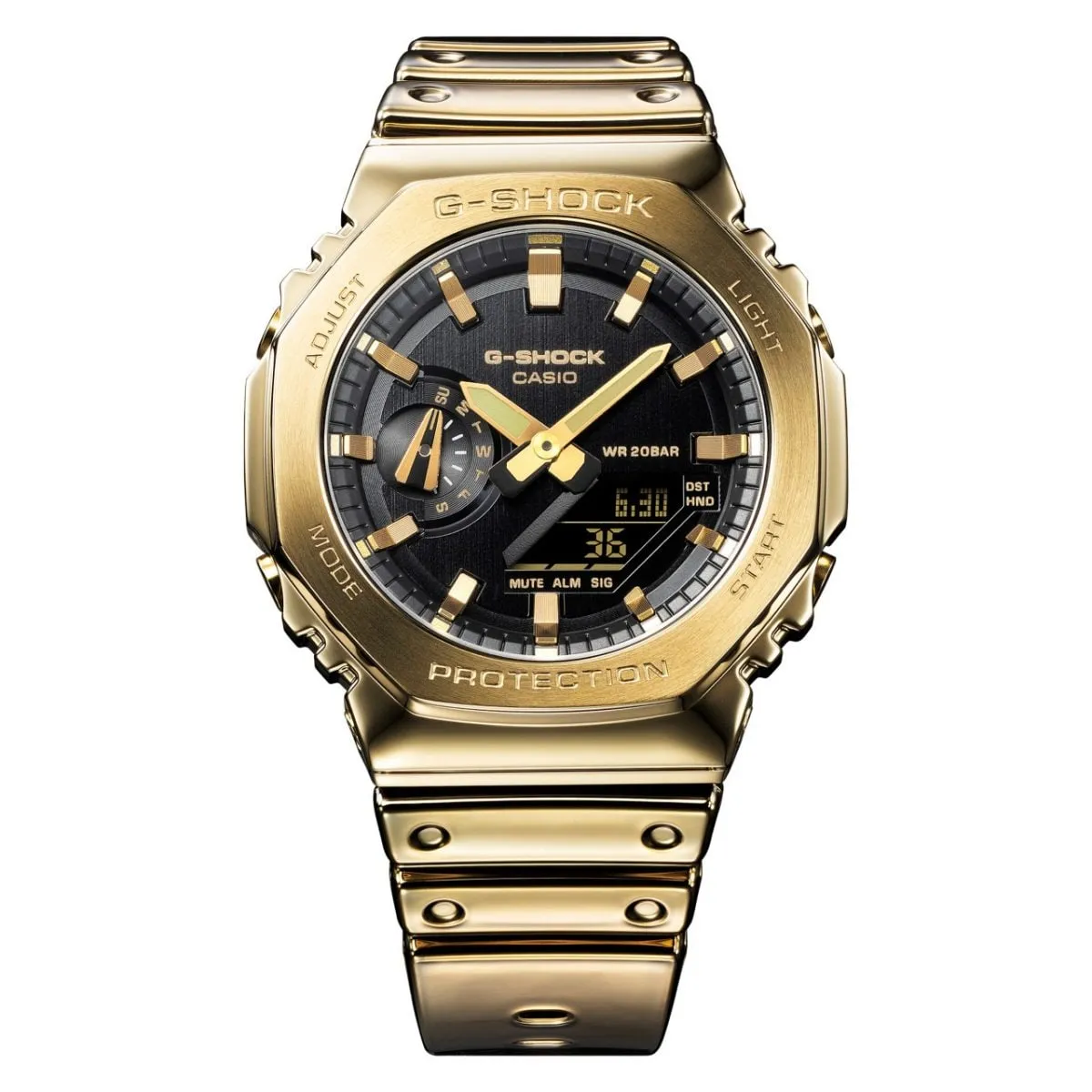   G-SHOCK GM-2100YM FINE METALLIC SERIES ANALOG-DIGITAL RESIN WATCH