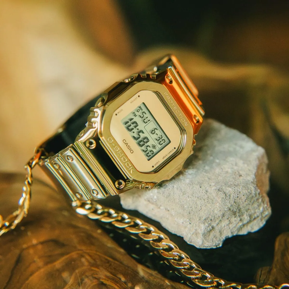   G-SHOCK GM-5600YM FINE METALLIC SERIES DIGITAL RESIN WATCH