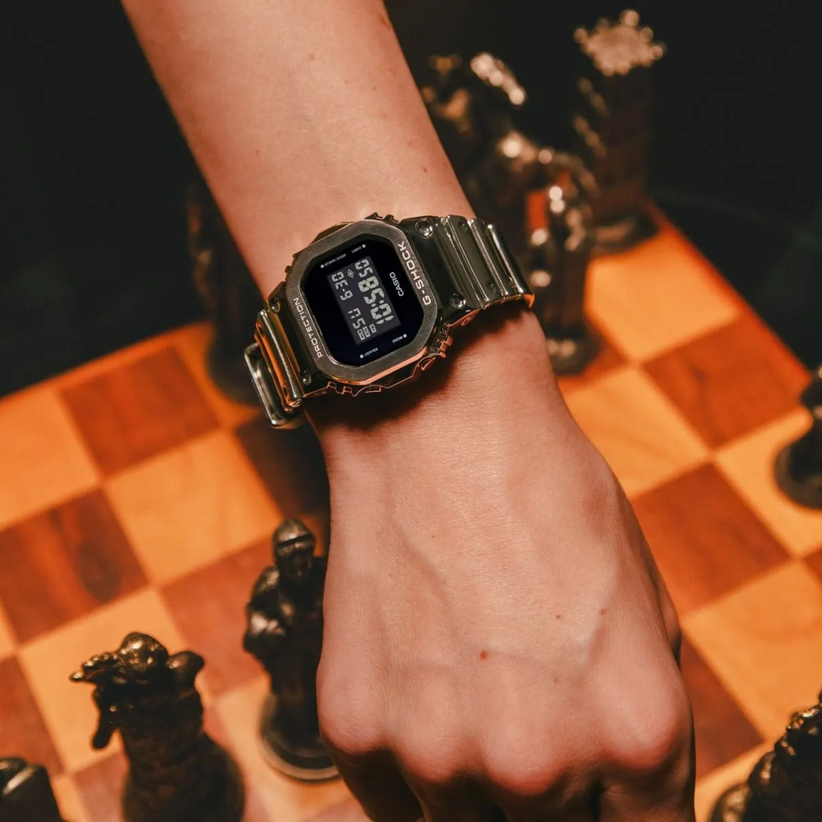   G-SHOCK GM-5600YM FINE METALLIC SERIES DIGITAL RESIN WATCH