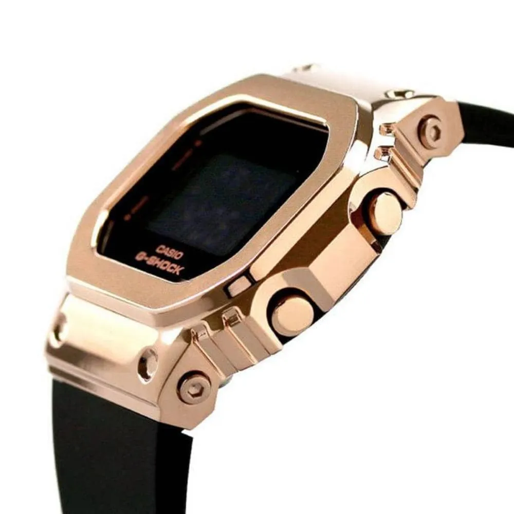   G-SHOCK GM-S5600PG-1DR-P BLACK RESIN WOMEN WATCH