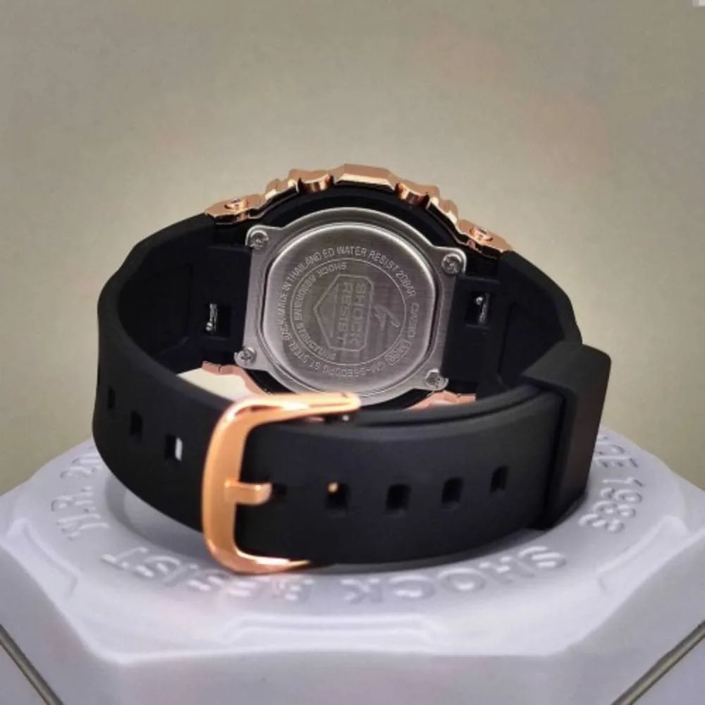   G-SHOCK GM-S5600PG-1DR-P BLACK RESIN WOMEN WATCH