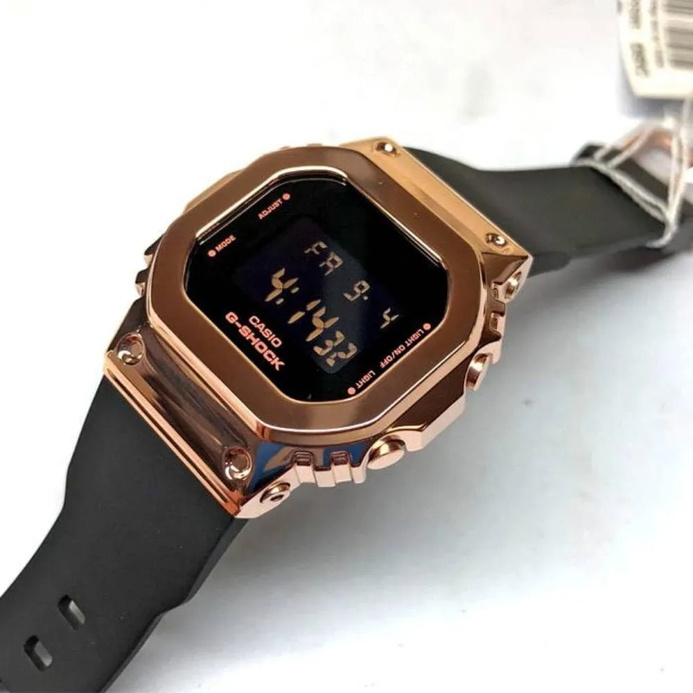   G-SHOCK GM-S5600PG-1DR-P BLACK RESIN WOMEN WATCH