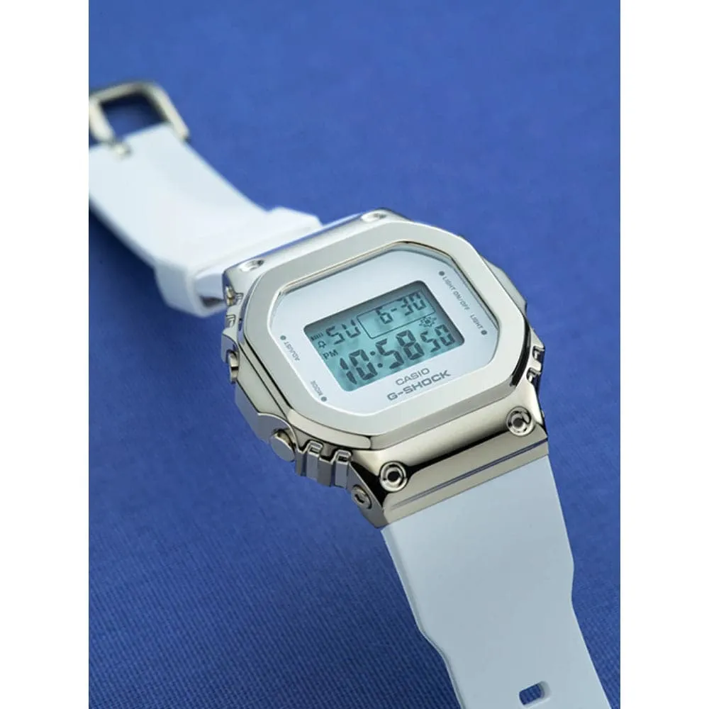   G-SHOCK GM-S5600SK-7DR-P WHITE RESIN WOMEN WATCH