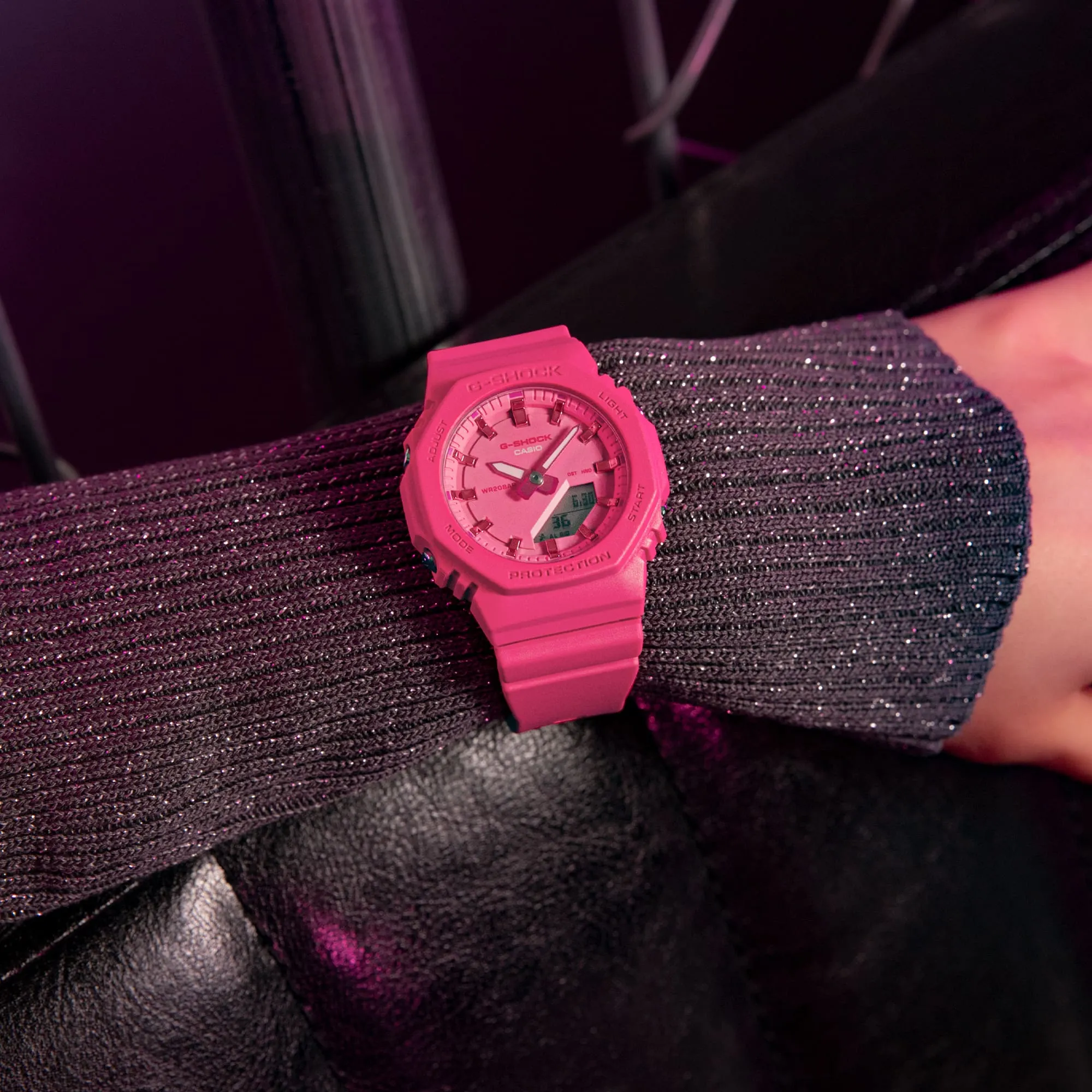   G-SHOCK GMA-P2100PP-4ADR-P ANALOG-DIGITAL PINK WATCH
