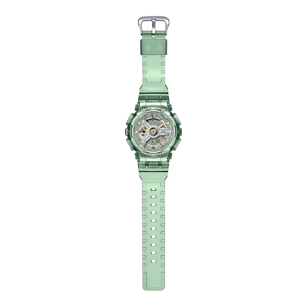   G-SHOCK GMA-S110GS-3A-P GREEN RESIN STRAP UNISEX WATCH