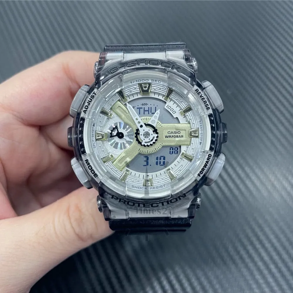   G-SHOCK GMA-S110GS-8A-P GRAY RESIN STRAP UNISEX WATCH