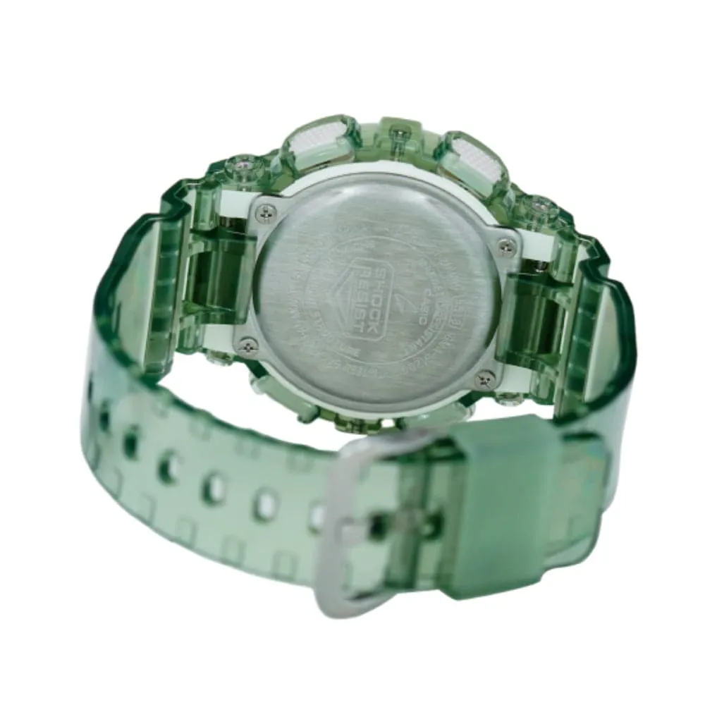   G-SHOCK GMA-S120GS-3A-P TRANSPARENT RESIN STRAP UNISEX WATCH