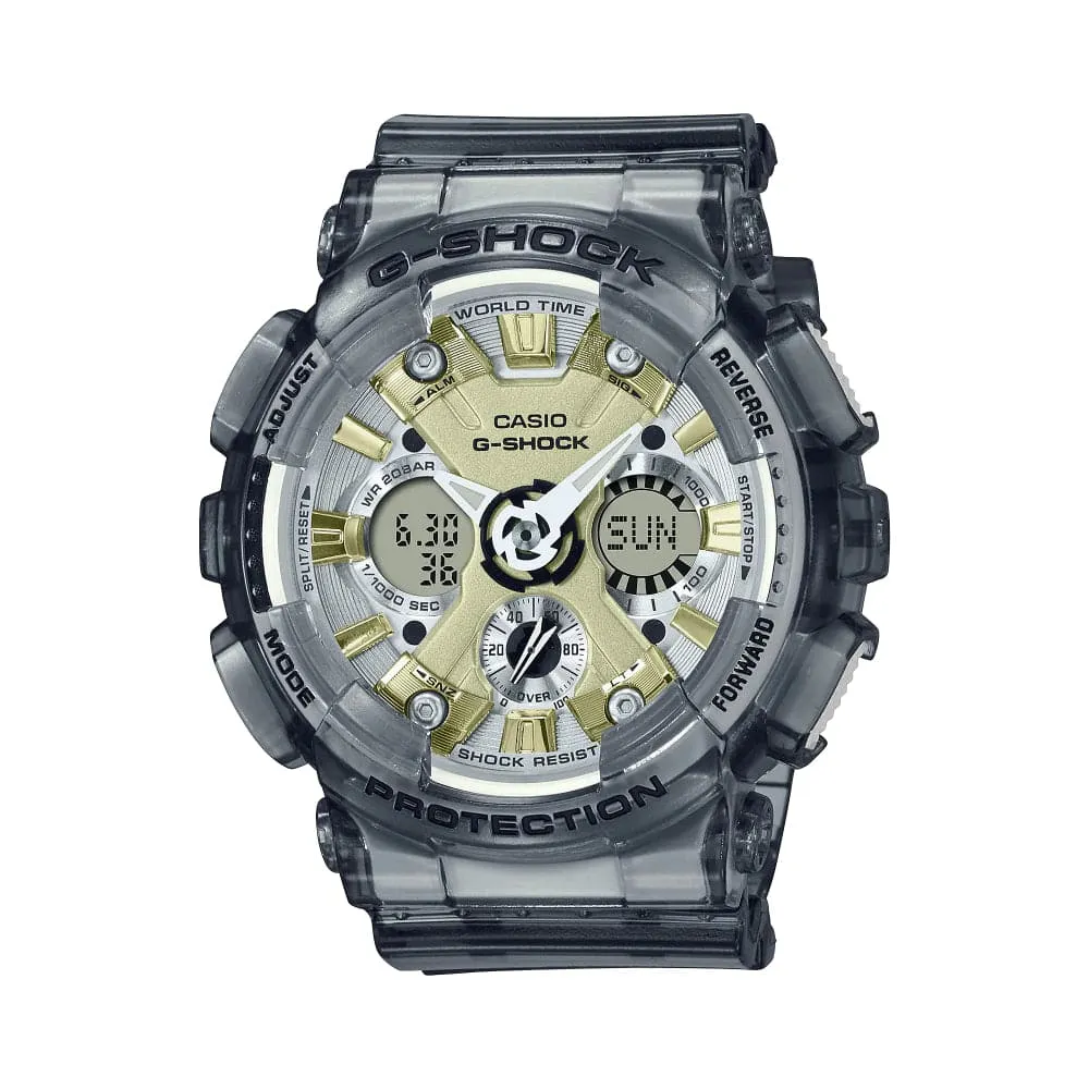 CASIO G-SHOCK GMA-S120GS-8A-P RESIN STRAP UNISEX WATCH 
