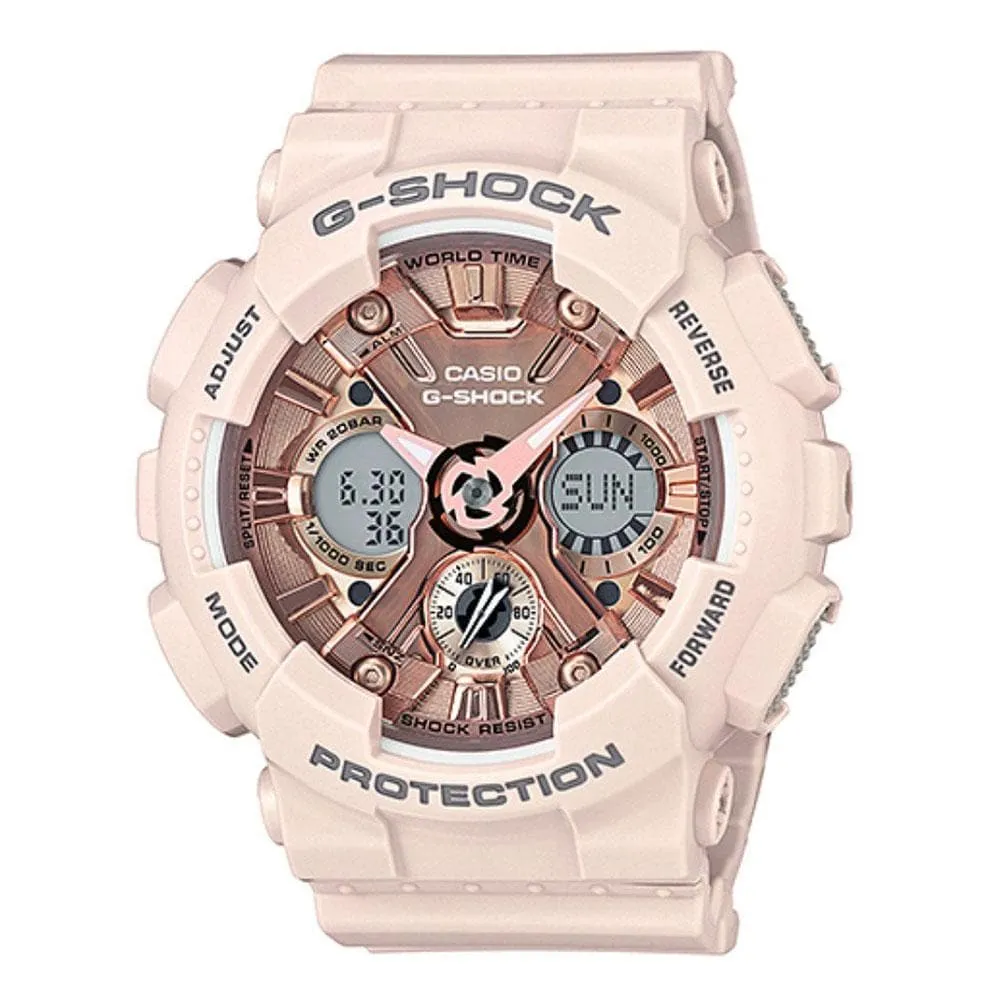 CASIO G-SHOCK GMA-S120MF-4ADR-P ANALOG-DIGITAL UNISEX WATCH 