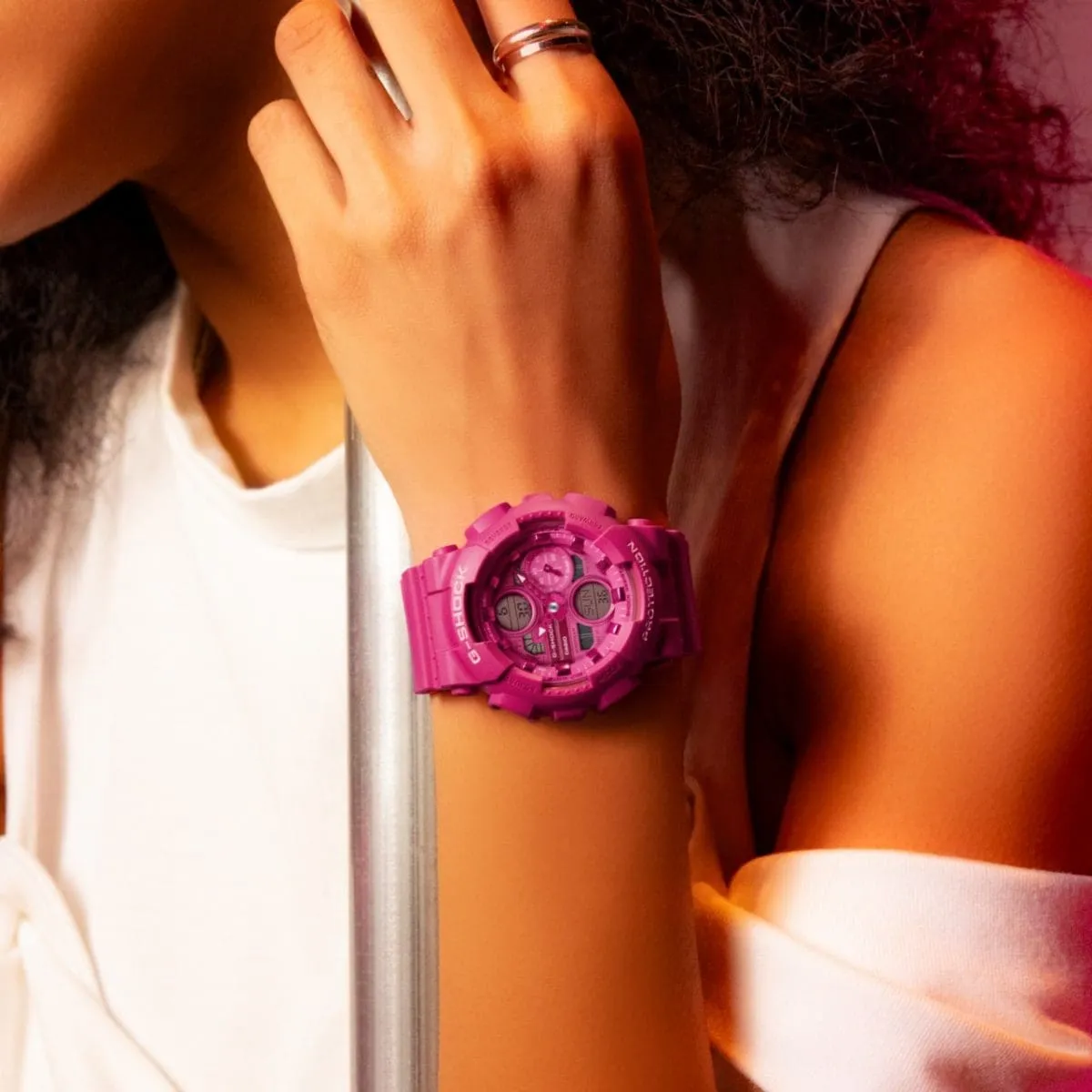   G-SHOCK GMA-S140PP-4ADR-P ANALOG-DIGITAL PINK WATCH
