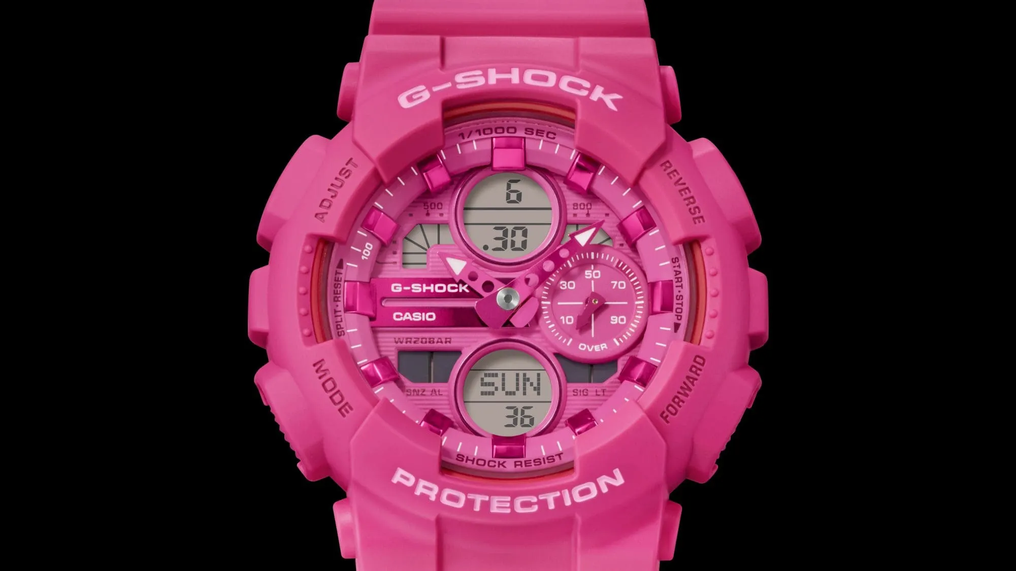   G-SHOCK GMA-S140PP-4ADR-P ANALOG-DIGITAL PINK WATCH