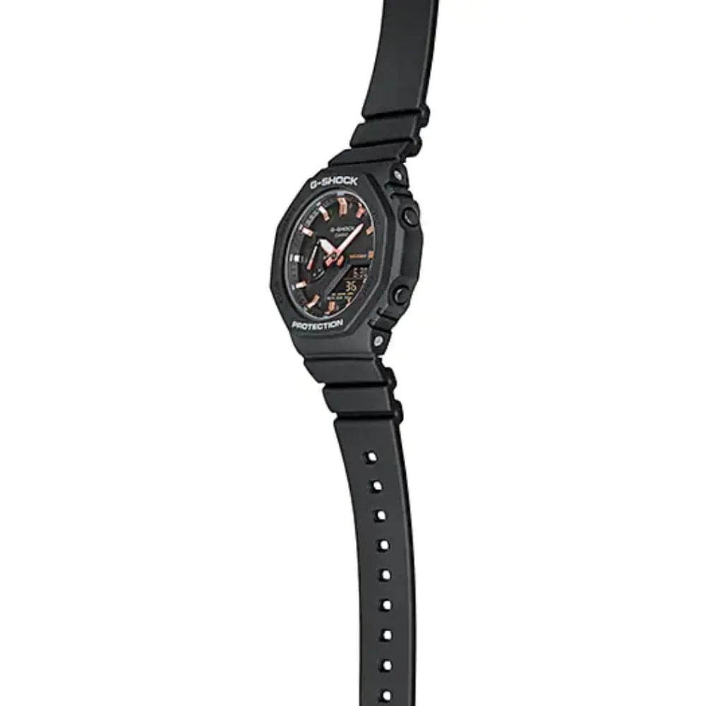  G-SHOCK GMA-S2100-1ADR-P BLACK RESIN STRAP MEN WATCH