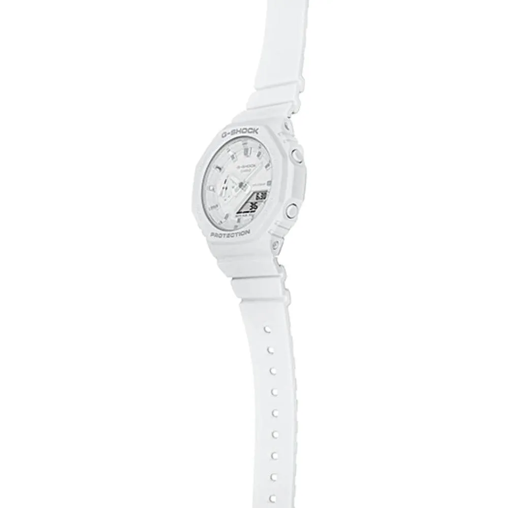   G-SHOCK GMA-S2100-7ADR-P WHITE RESIN STRAP WOMEN WATCH