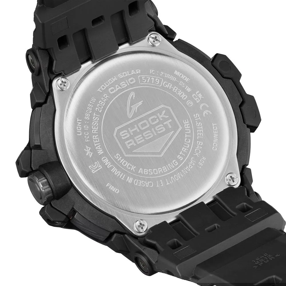   G-Shock Gravity Master Black Resin Strap Men's Watch GR-B300-1A4DR