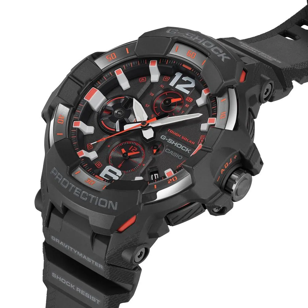   G-Shock Gravity Master Black Resin Strap Men's Watch GR-B300-1A4DR
