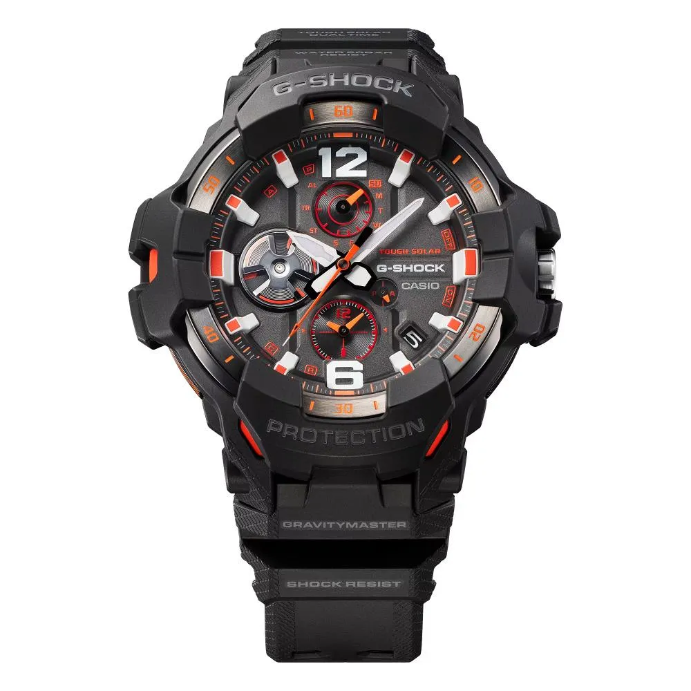   G-Shock Gravity Master Black Resin Strap Men's Watch GR-B300-1A4DR
