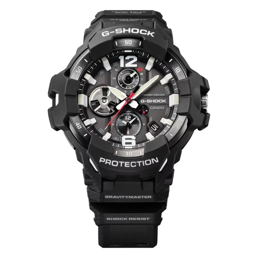   G-Shock Gravity Master Black Resin Strap Men's Watch GR-B300-1ADR