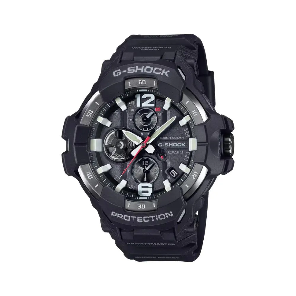Casio G-Shock Gravity Master Black Resin Strap Men's Watch GR-B300-1ADR 