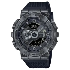 Casio G-Shock Gray Case Black Resin Strap Men Watch GM-110VB-1ADR 