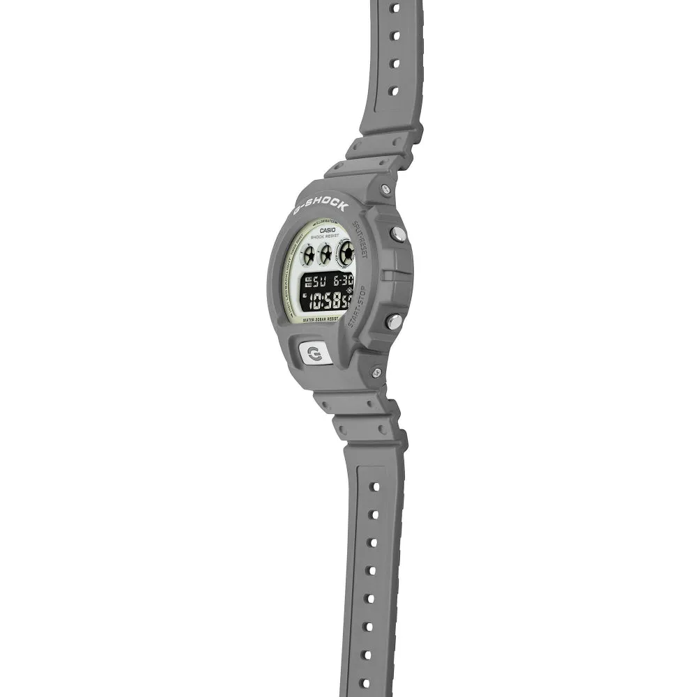   G-Shock Gray Resin Strap Men Watch DW-6900HD-8DR