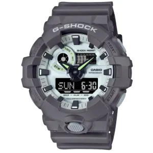 Casio G-Shock Gray Resin Strap Men Watch GA-700HD-8ADR 