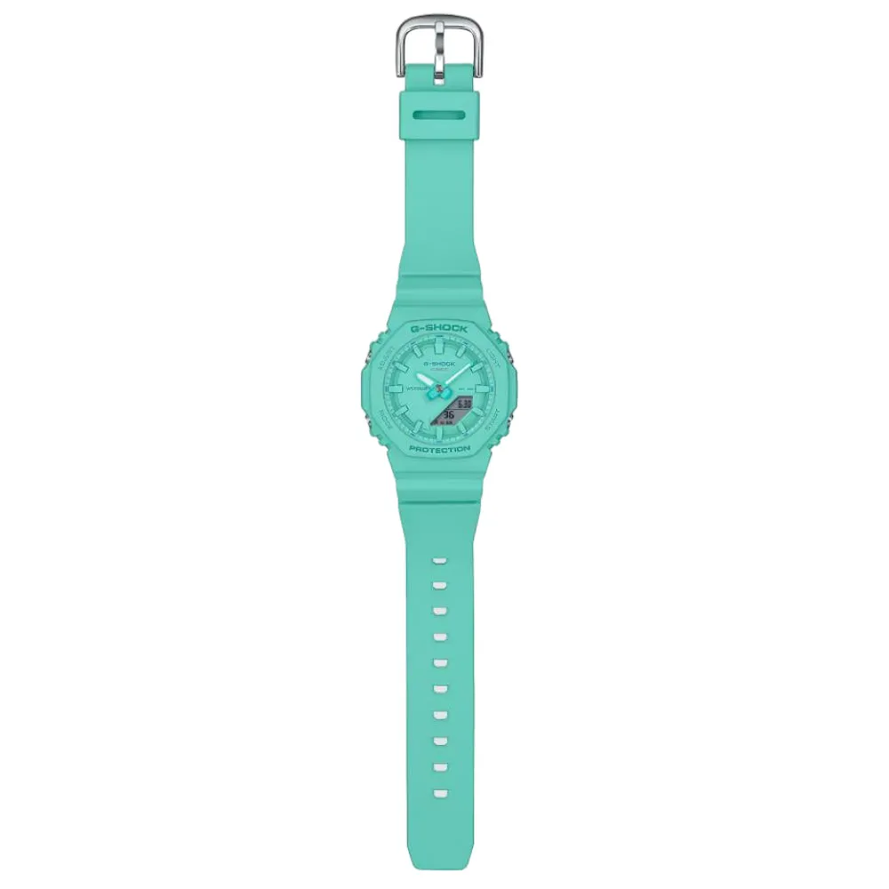   G-Shock Green Resin Strap Women Watch GMA-P2100-2ADR-P