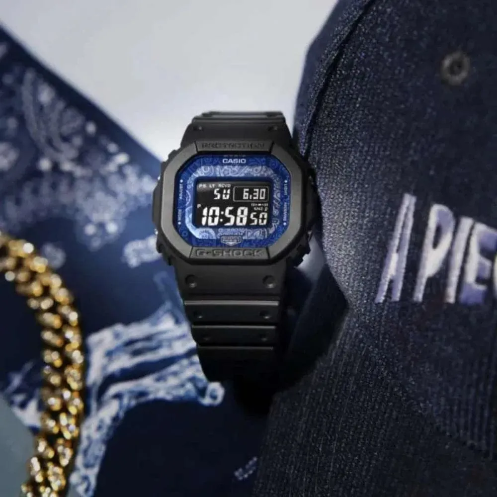   G-SHOCK GW-B5600BP-1DR-P BLACK RESIN STRAP UNISEX WATCH
