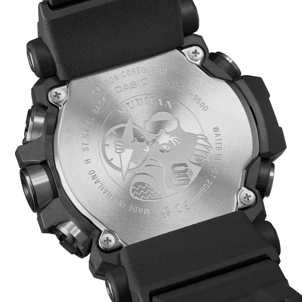   G-Shock Master of G - Land Mudman Digital Black Resin Strap Men Watch GW-9500-1DR