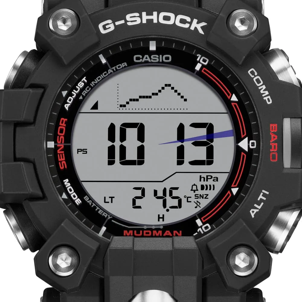   G-Shock Master of G - Land Mudman Digital Black Resin Strap Men Watch GW-9500-1DR