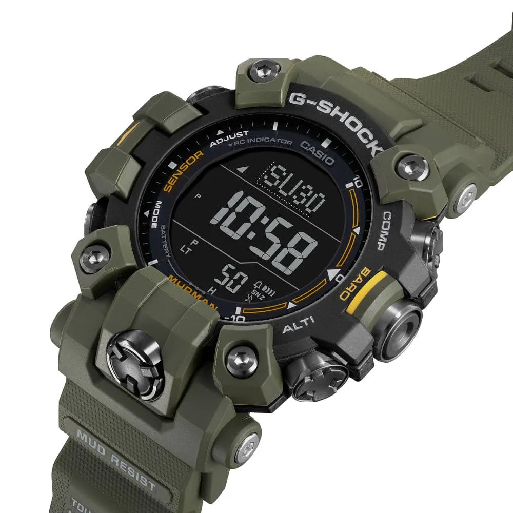   G-Shock Master of G - Land Mudman Green Resin Strap Men Watch GW-9500-3DR