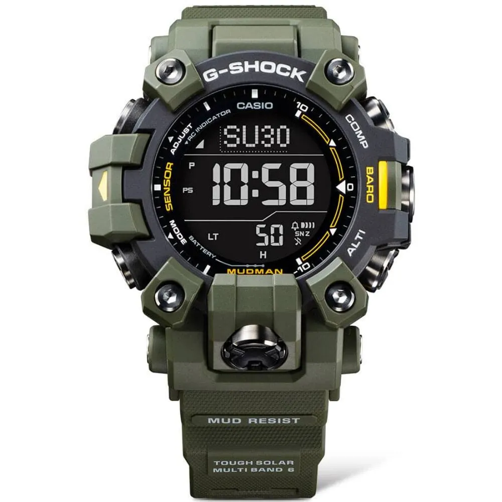   G-Shock Master of G - Land Mudman Green Resin Strap Men Watch GW-9500-3DR