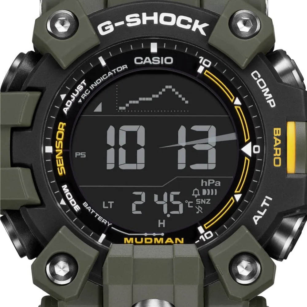   G-Shock Master of G - Land Mudman Green Resin Strap Men Watch GW-9500-3DR