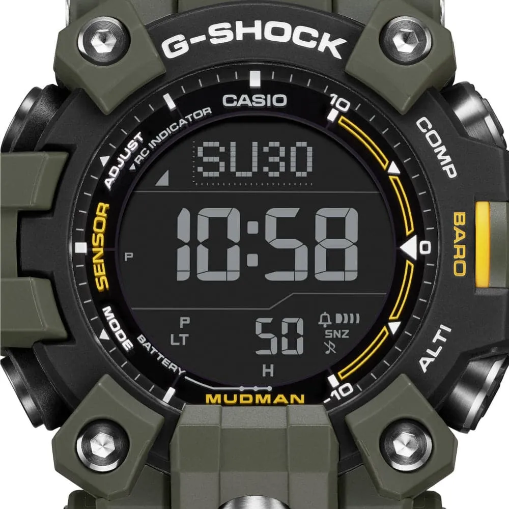   G-Shock Master of G - Land Mudman Green Resin Strap Men Watch GW-9500-3DR