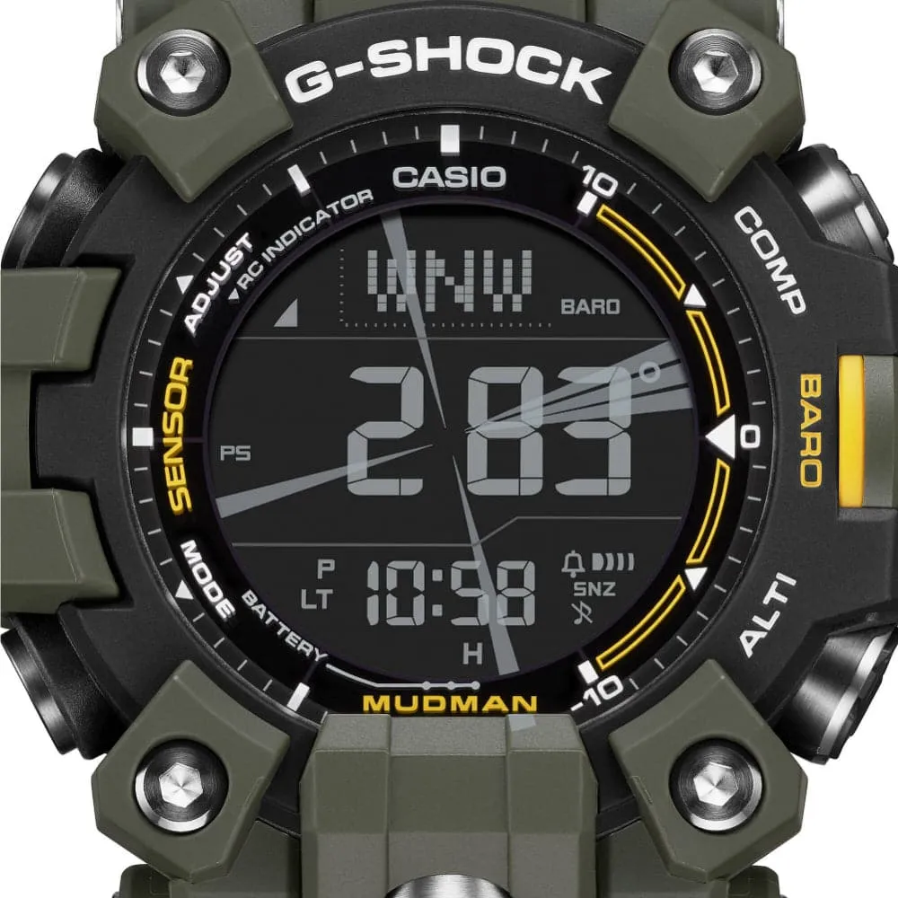  G-Shock Master of G - Land Mudman Green Resin Strap Men Watch GW-9500-3DR