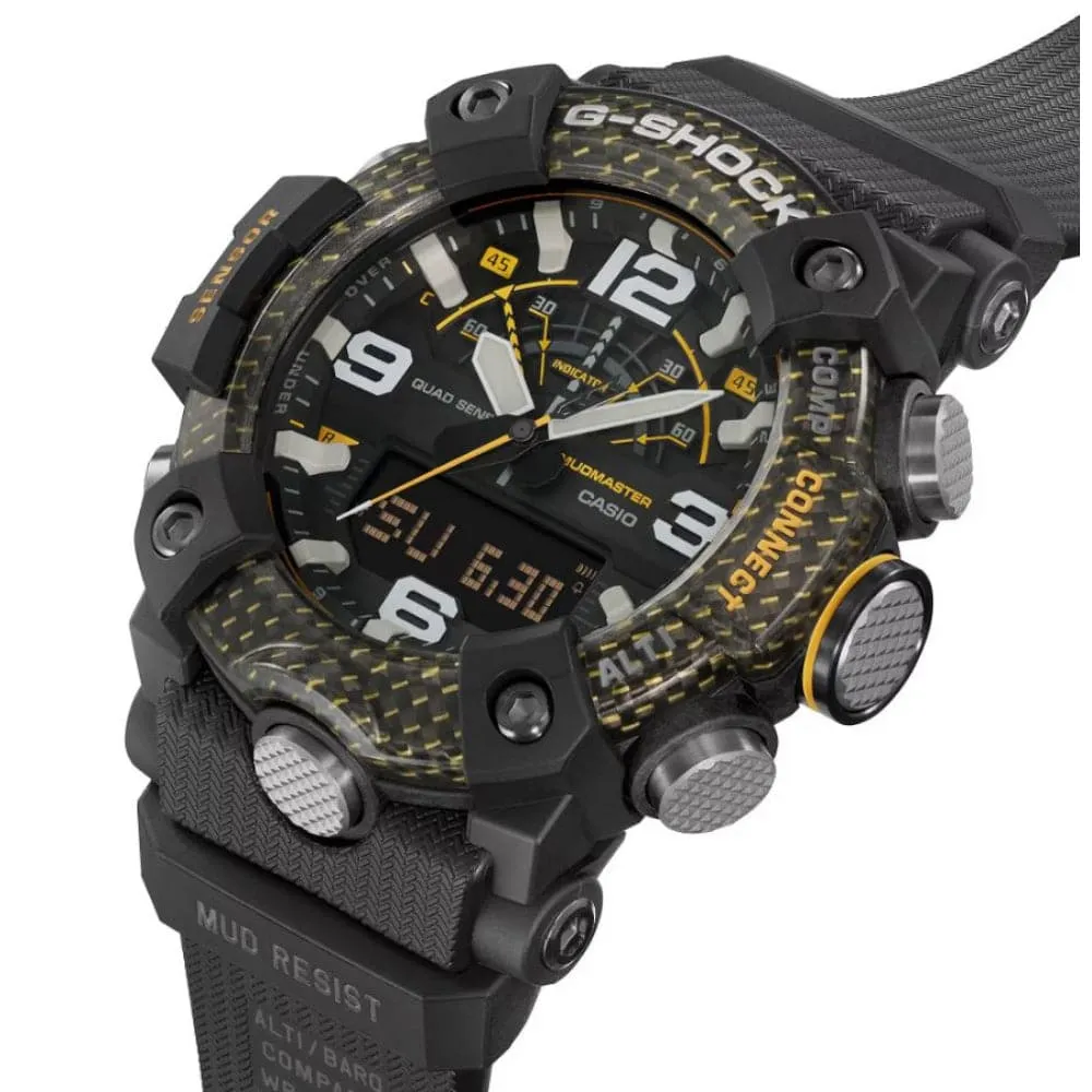   G-Shock Master of G - Land Mudmaster Black Resin Men Watch GG-B100Y-1ADR