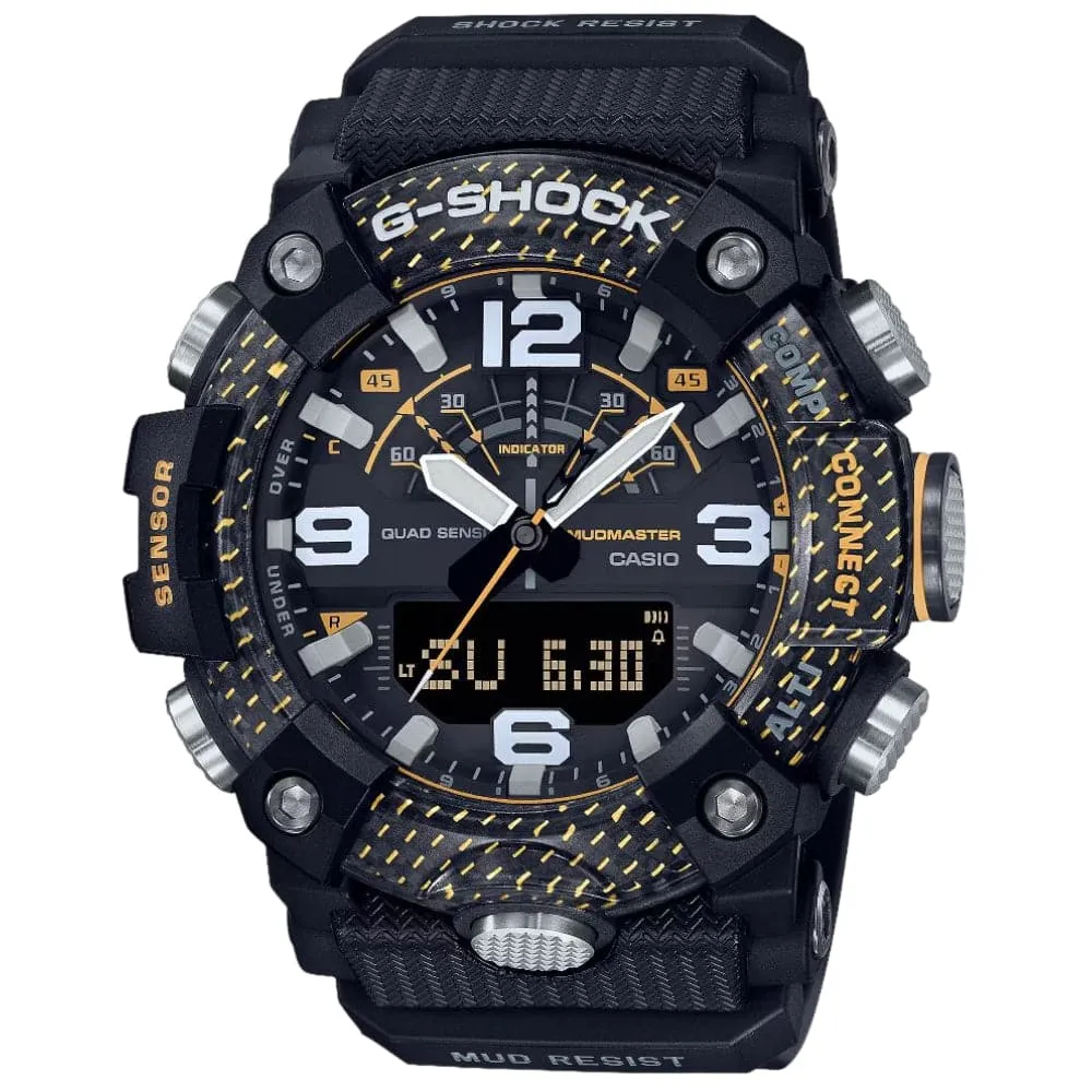 Casio G-Shock Master of G - Land Mudmaster Black Resin Men Watch GG-B100Y-1ADR 