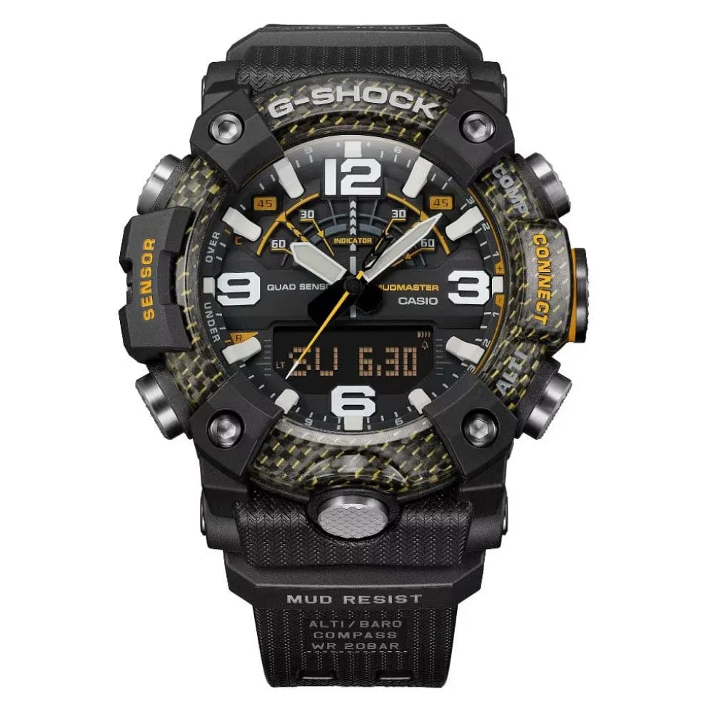   G-Shock Master of G - Land Mudmaster Black Resin Men Watch GG-B100Y-1ADR