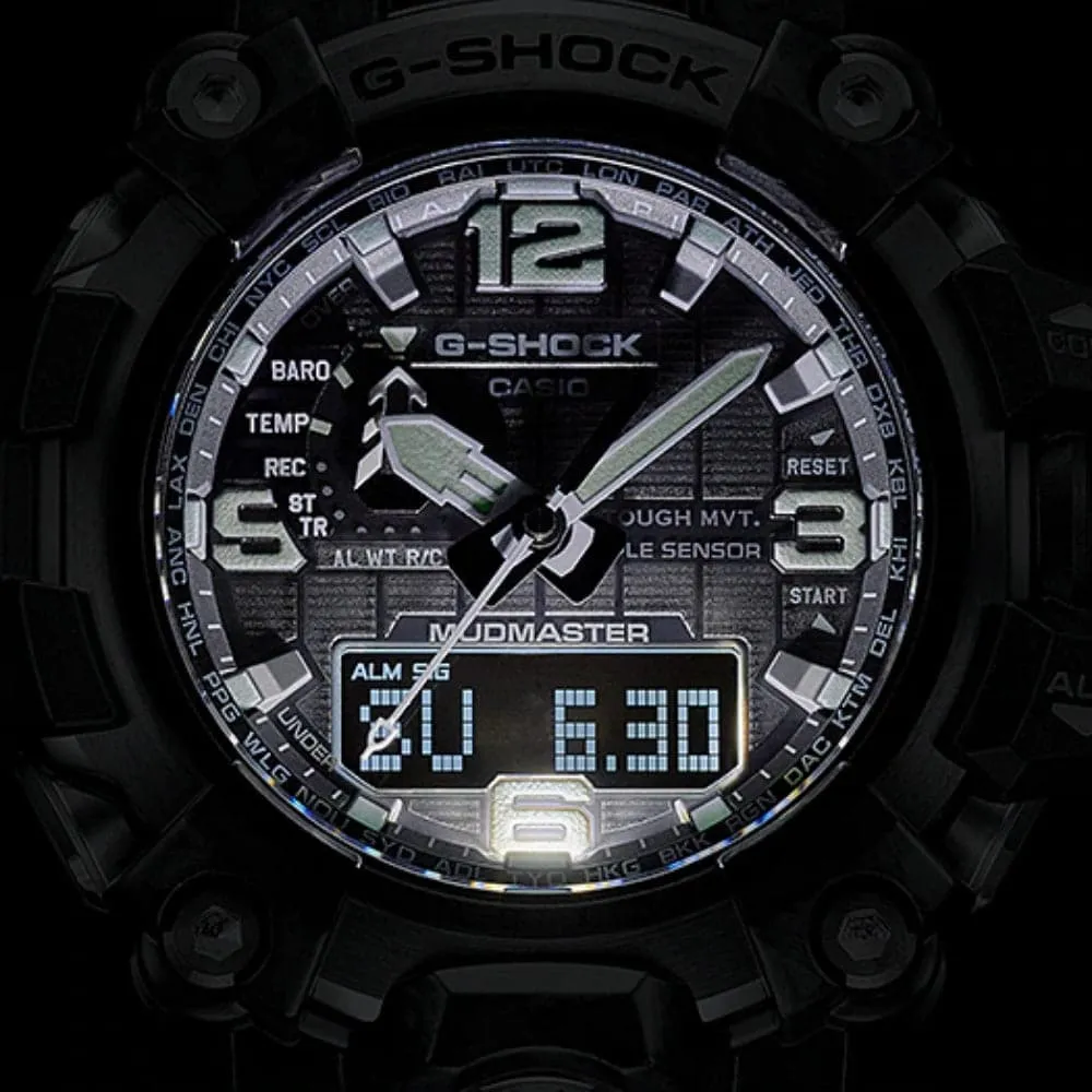  G-Shock Master of G - Land Mudmaster Black Resin Strap Men's Watch GWG-2000-1A1DR