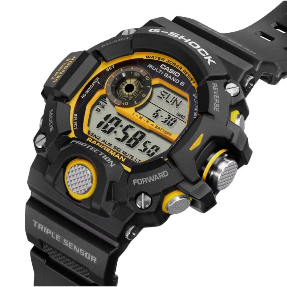   G-Shock Master Of G-Land Rangeman Black Resin Strap Men Watch GW-9400Y-1DR