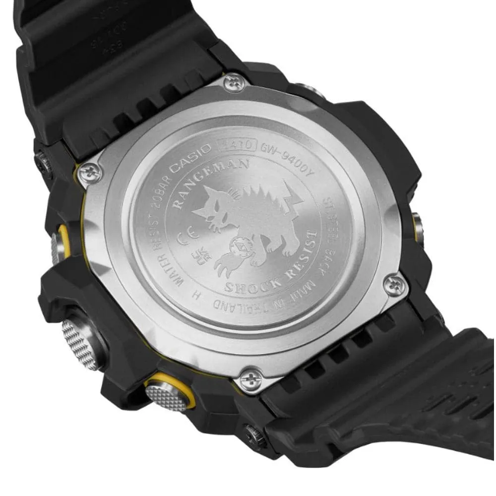   G-Shock Master Of G-Land Rangeman Black Resin Strap Men Watch GW-9400Y-1DR
